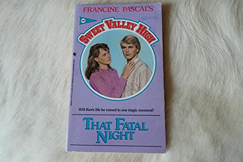 Stock image for That Fatal Night (Sweet Valley High) for sale by Goldstone Books