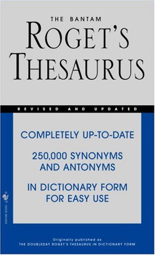 Beispielbild fr The Bantam Collegiate Roget's Thesaurus zum Verkauf von gearbooks