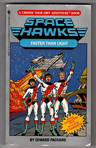 Beispielbild fr FASTER THAN LIGHT (Space Hawks) zum Verkauf von BooksRun