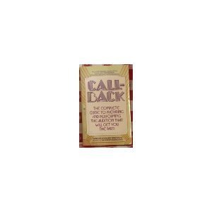 Stock image for Call-back for sale by Anderson Book