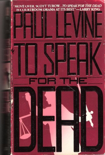 Beispielbild fr To Speak for the Dead zum Verkauf von SecondSale