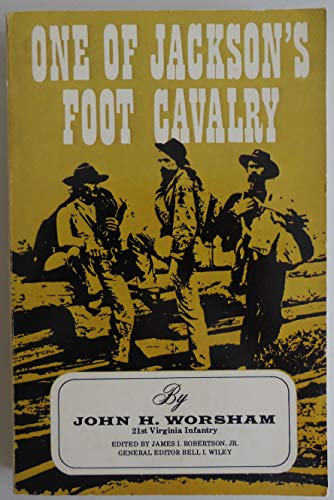 Imagen de archivo de ONE OF JACKSON'S FOOT CAVALRY a la venta por Wonder Book