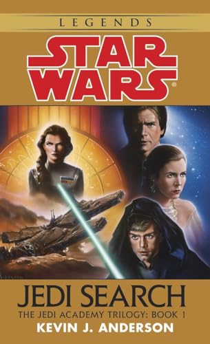 très fine Bantam Star Wars: The Jedi Academy Trilogy vol set complet :: 1994 I-III 