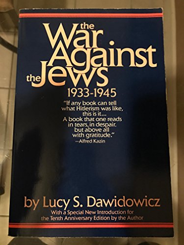 Beispielbild fr The war against the Jews, 1933-1945 zum Verkauf von Dunaway Books