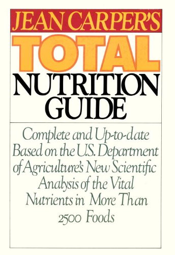 Stock image for Jean Carper's Total Nutrition Guide for sale by SecondSale
