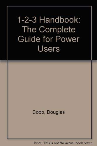 Douglas Cobb's 1-2-3 Handbook (9780553343892) by Cobb, Douglas; Cobb, Steven S.; Cobb, Gena B.