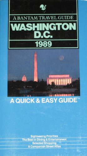 Imagen de archivo de Washington, D. C. 1989 a la venta por Dan A. Domike