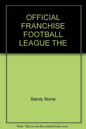 9780553347869: Official Franchise Football League, The
