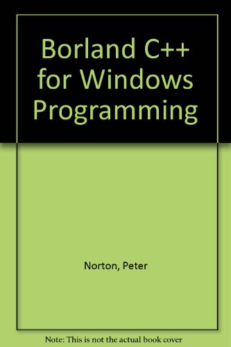 9780553351439: Borland C++ for Windows Programming