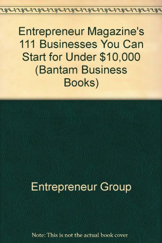 Beispielbild fr 111 BUSINESSES YOU CAN START FOR UNDER $ (Bantam Business Books) zum Verkauf von Wonder Book