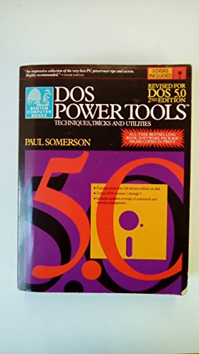 Dos Power Tools 2nd Ed Revised (9780553354645) by Somerson, Paul