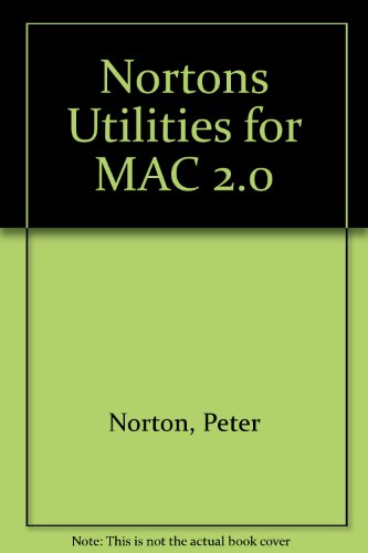 Peter N'S Guide to Norton Util (9780553371130) by Norton