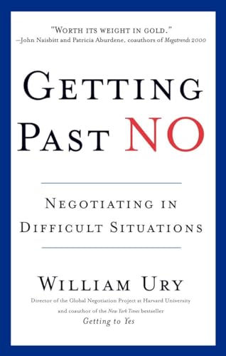 Beispielbild fr Getting Past No: Negotiating in Difficult Situations zum Verkauf von Wonder Book