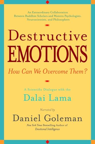9780553381054: Destructive Emotions: A Scientific Dialogue with the Dalai Lama