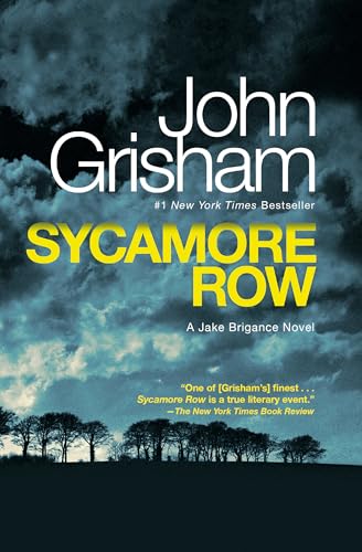 Stock image for Sycamore Row A Novel Jake Brig for sale by SecondSale