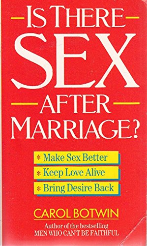 Imagen de archivo de Is There Sex after Marriage? a la venta por Hawking Books
