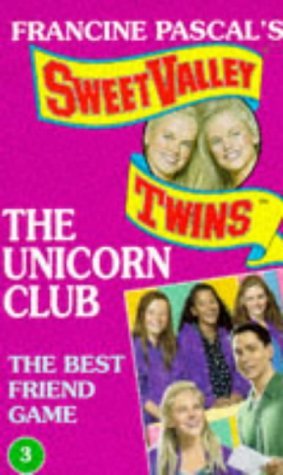 Beispielbild fr The Best Friend Game: No. 3 (Sweet Valley Twins: The Unicorn Club S.) zum Verkauf von WorldofBooks