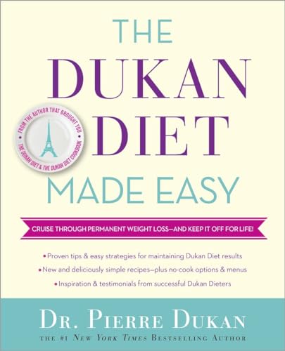 Beispielbild fr The Dukan Diet Made Easy: Cruise Through Permanent Weight Loss--And Keep It Off for Life! zum Verkauf von WorldofBooks