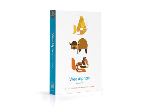 Stock image for Wee Alphas: 26 A to Z Postcards, from Angelfish to Zebra (Wee Society) for sale by SecondSale