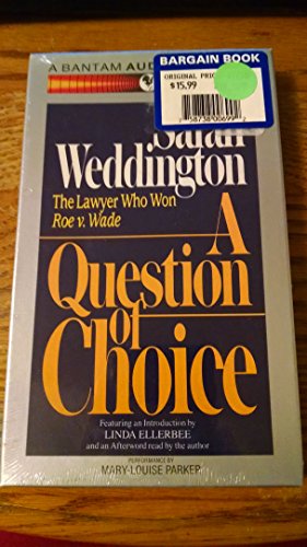 Imagen de archivo de A Question of Choice a la venta por Irish Booksellers