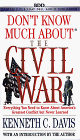 Stock image for Don't Know Much About the Civil War for sale by Mountain Books