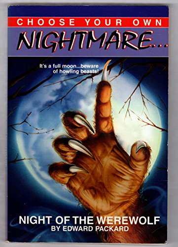 Stock image for NIGHT OF THE WEREWOLF (Choose Your Own Nightmare) for sale by SecondSale