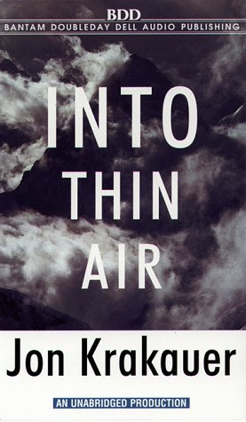 Imagen de archivo de Into Thin Air a la venta por Bookworm Books