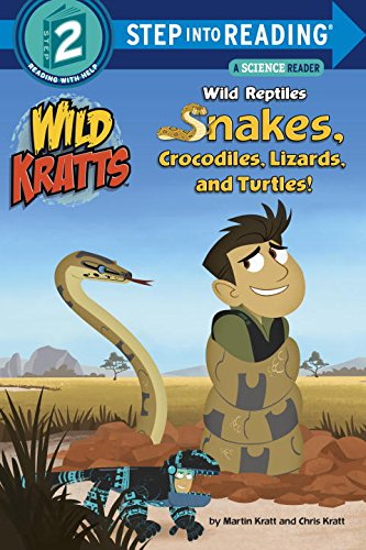 Imagen de archivo de Wild Reptiles: Snakes, Crocodiles, Lizards, and Turtles (Wild Kratts) a la venta por ThriftBooks-Dallas