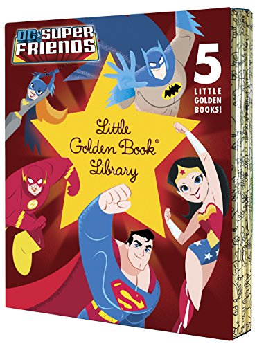 9780553508970: DC Super Friends Little Golden Book Library (DC Super Friends)