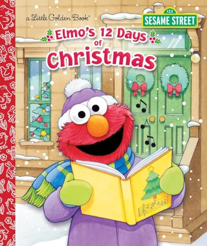 Beispielbild fr Elmo's 12 Days of Christmas (Little Golden Book) zum Verkauf von SecondSale