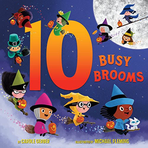 Stock image for 10 Busy Brooms for sale by BookHolders