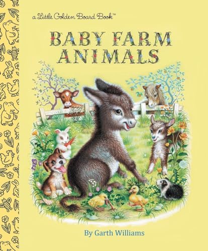 9780553536324: Baby Farm Animals (Little Golden Board Book)