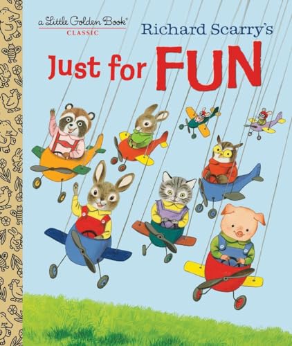 9780553536621: Richard Scarry's Just For Fun (Little Golden Book)