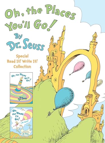 Stock image for Oh, the Places You'll Go! The Read It! Write It! 2-Book Boxed Set Collection: Dr. Seuss's Oh, the Places You'll Go!; Oh, the Places I'll Go! By ME, Myself for sale by Book Deals