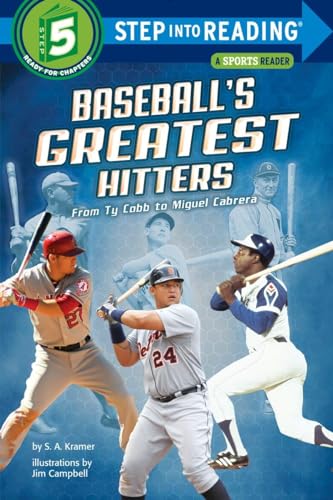 Stock image for Baseball's Greatest Hitters: From Ty Cobb to Miguel Cabrera (Step into Reading) for sale by SecondSale