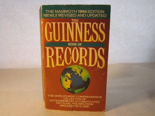 9780553541359: The Guinness Book of Records 1994
