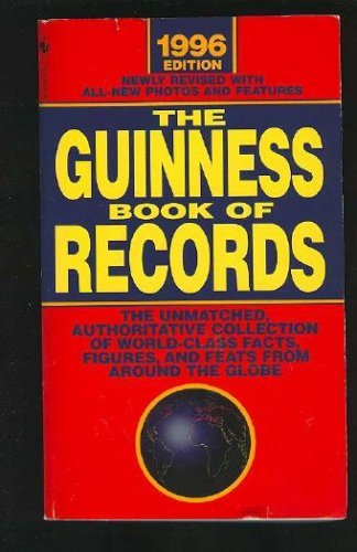 Imagen de archivo de Guinness Book of Records 1996 a la venta por BookHolders