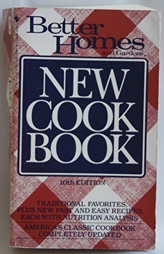 Beispielbild fr Better Homes and Gardens New Cook Book, 10th Edition zum Verkauf von Jenson Books Inc