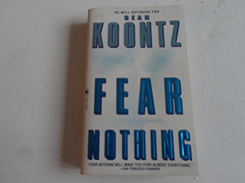 Beispielbild fr Fear Nothing zum Verkauf von Better World Books