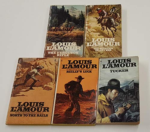 9780553618129: Louis L'Amour: The Ferguson Rifle/The Mountain Valley War/North to the Rails/Reilly's Luck/Tucker/Boxed Set