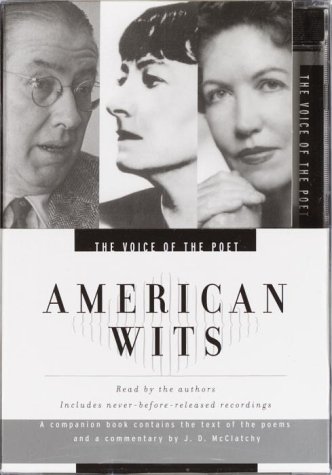 Stock image for Voice of the Poet: American Wits: Ogden Nash, Dorothy Parker, Phyllis McGinley for sale by Solr Books