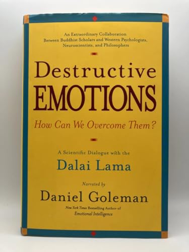 Beispielbild fr Destructive Emotions: A Scientific Dialogue with the Dalai Lama zum Verkauf von SecondSale