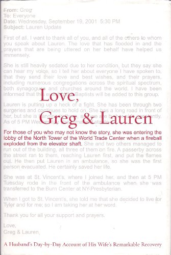 Stock image for Love, Greg & Lauren for sale by Willis Monie-Books, ABAA