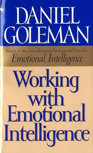 Imagen de archivo de Working with Emotional Intelligence a la venta por Gulf Coast Books
