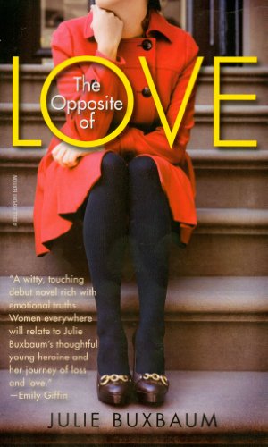 Beispielbild fr The Opposite of Love zum Verkauf von Better World Books