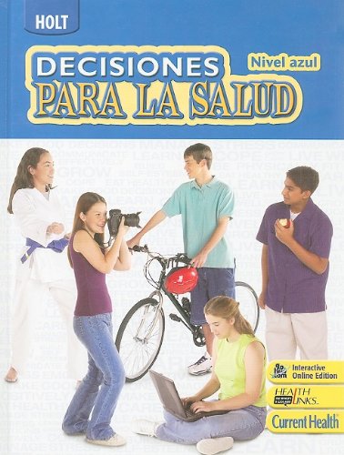 Beispielbild fr Decisions For Health: Student Edition, Spanish Level Blue 2009 ; 9780554000022 ; 0554000024 zum Verkauf von APlus Textbooks