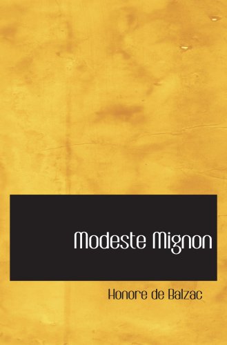 9780554002385: Modeste Mignon
