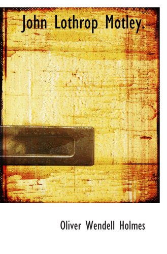 9780554007625: John Lothrop Motley.: a memoir: Holt Mcdougal Mathematics