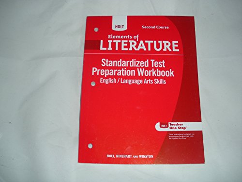 Stock image for Elements of Literature Standardized Test Preparation Workbook Second Course for sale by Nationwide_Text