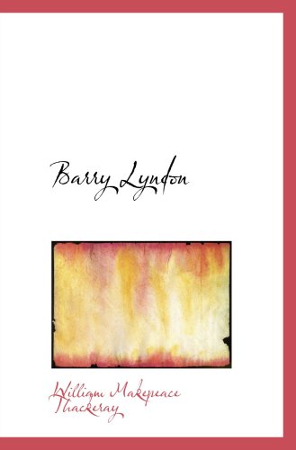 Barry Lyndon (9780554008417) by Thackeray, William Makepeace